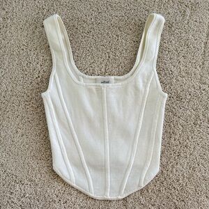 Aritzia Wilfred Natalie Sleeveless Sweater